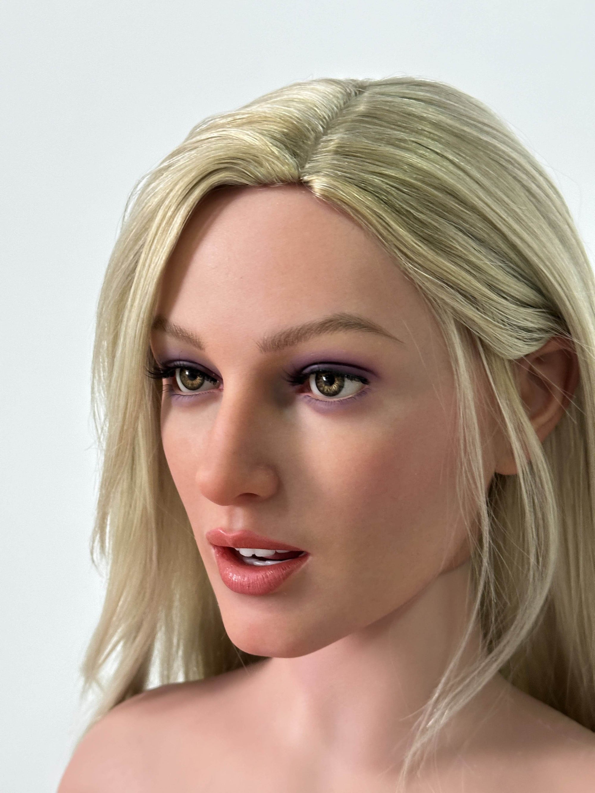 Chloe Premium Silicone Head (Movable Jaw) + SLE Body Sex Doll - ZELEX® [USA STOCK] - SEX LOVE DOLLS