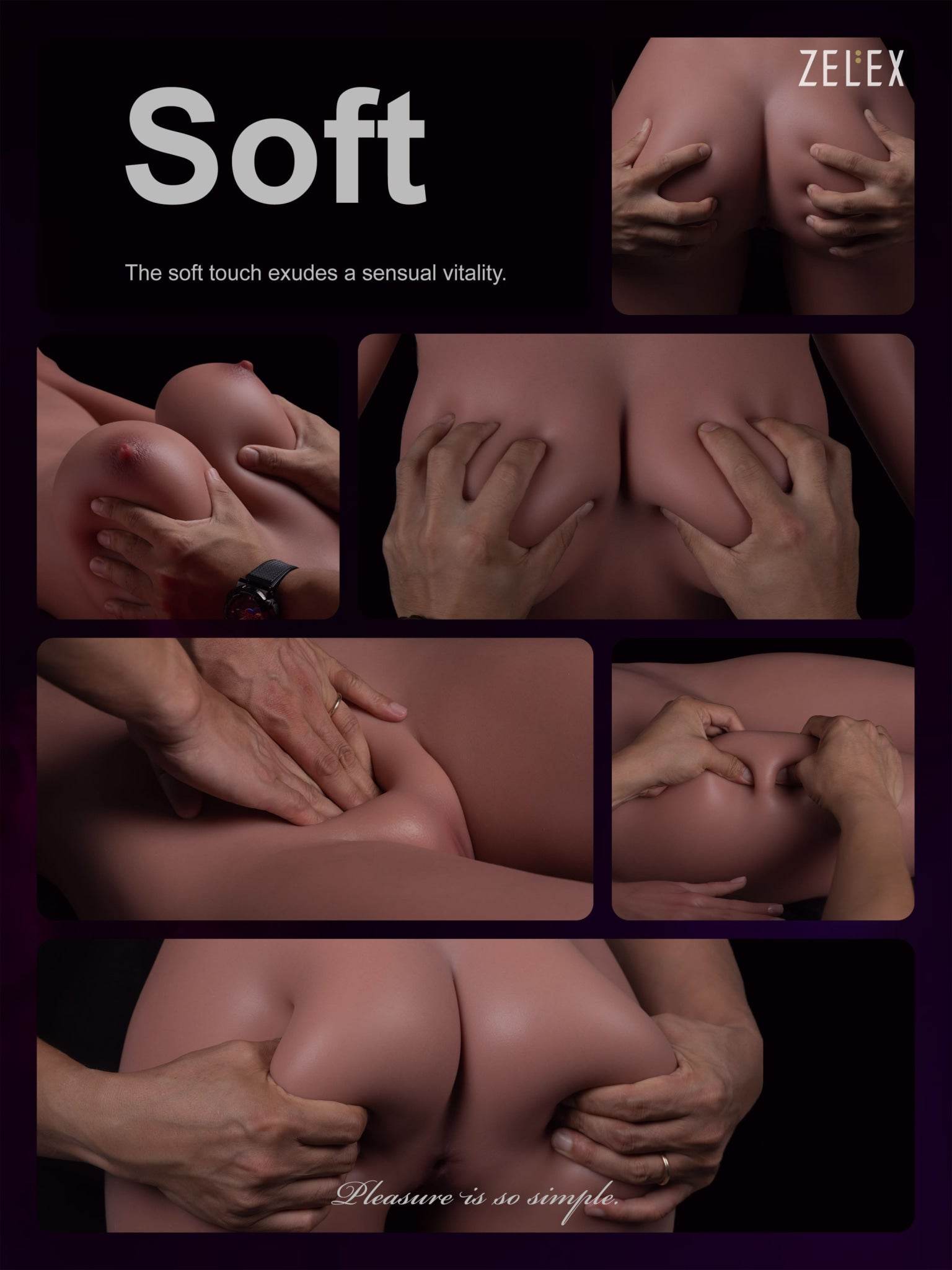 Eleanor Premium Silicone Head (Movable Jaw) + SLE Body Sex Doll - ZELEX® [USA STOCK] - SEX LOVE DOLLS