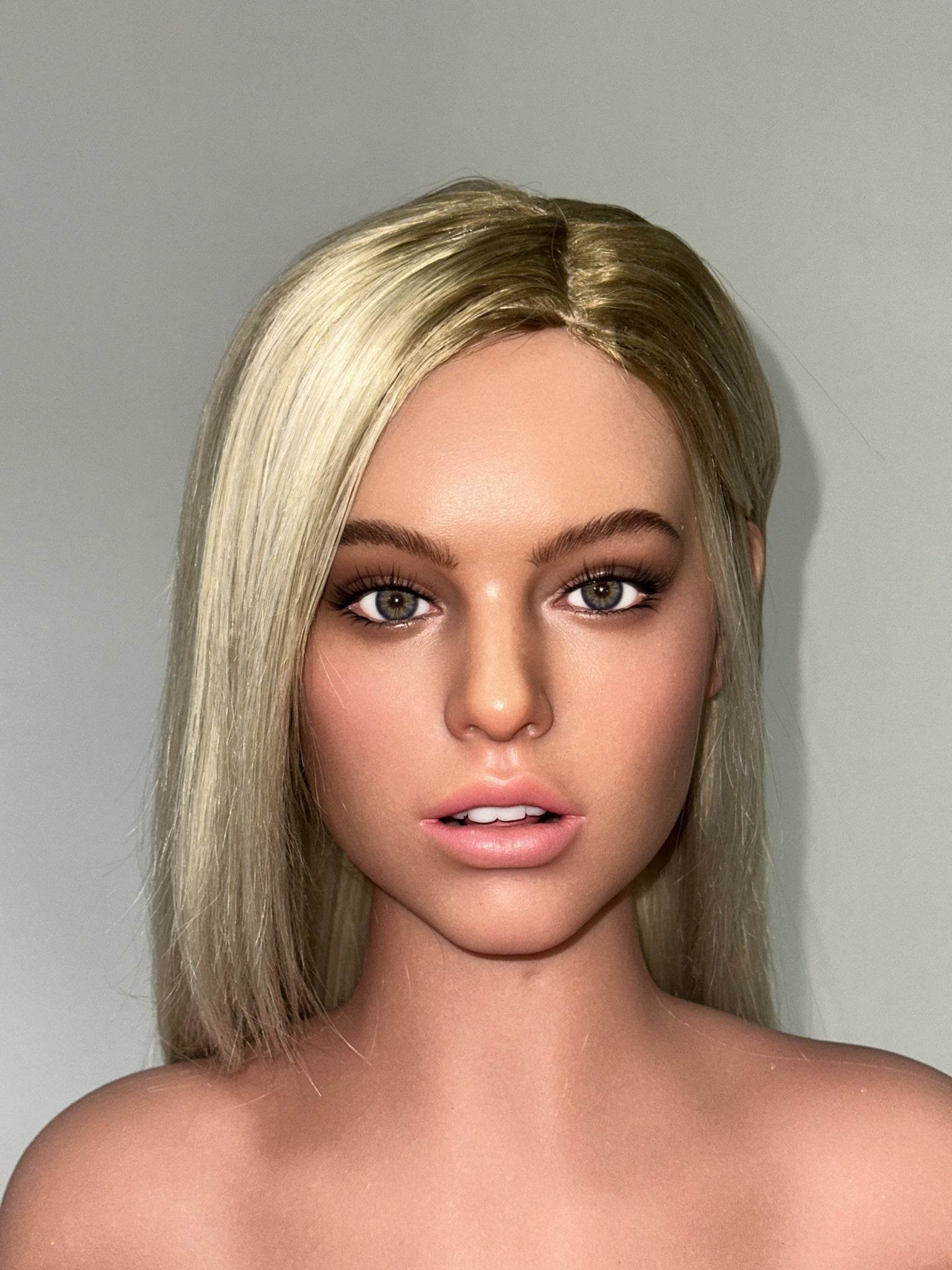 Fanny Premium Silicone Head (Movable Jaw) + SLE Body Sex Doll - ZELEX® [USA STOCK] - SEX LOVE DOLLS
