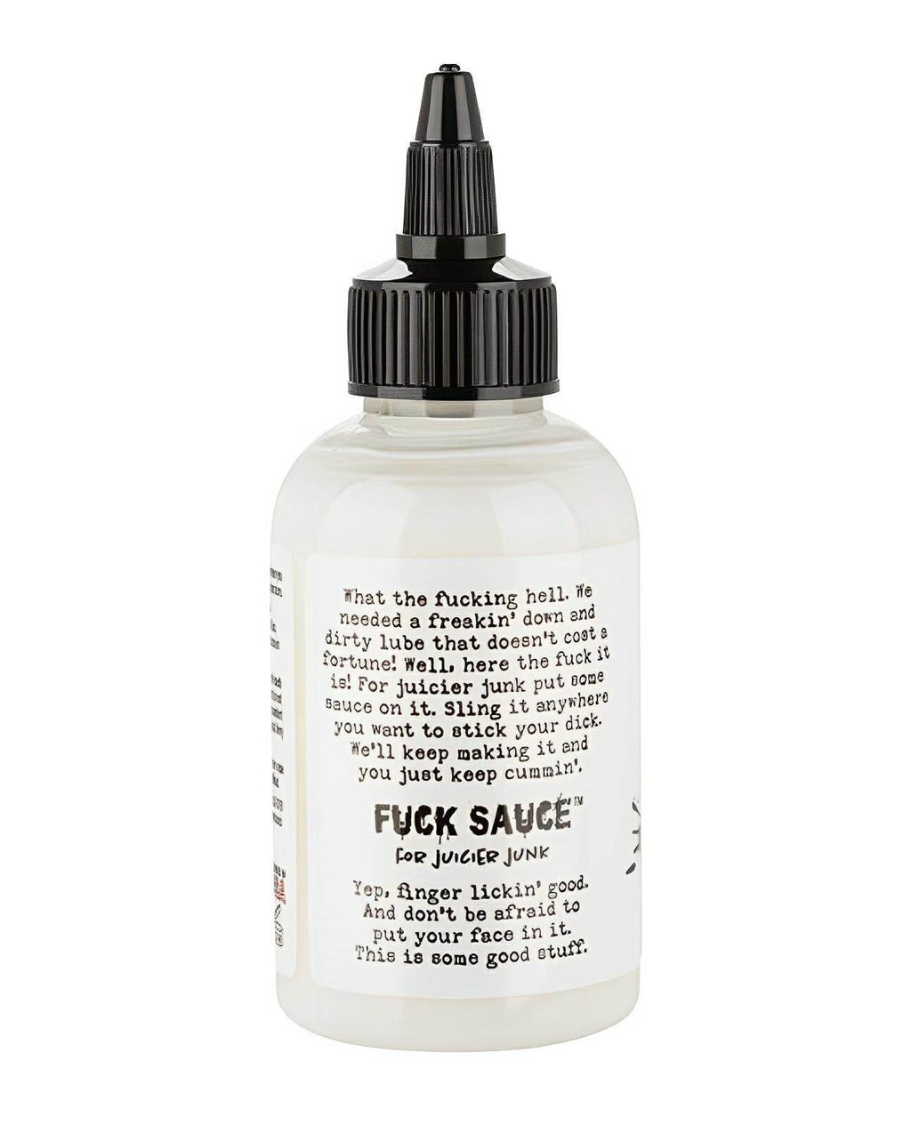 Fuck Sauce Cum Scented Lubricant - 4 Oz - SEX LOVE DOLLS