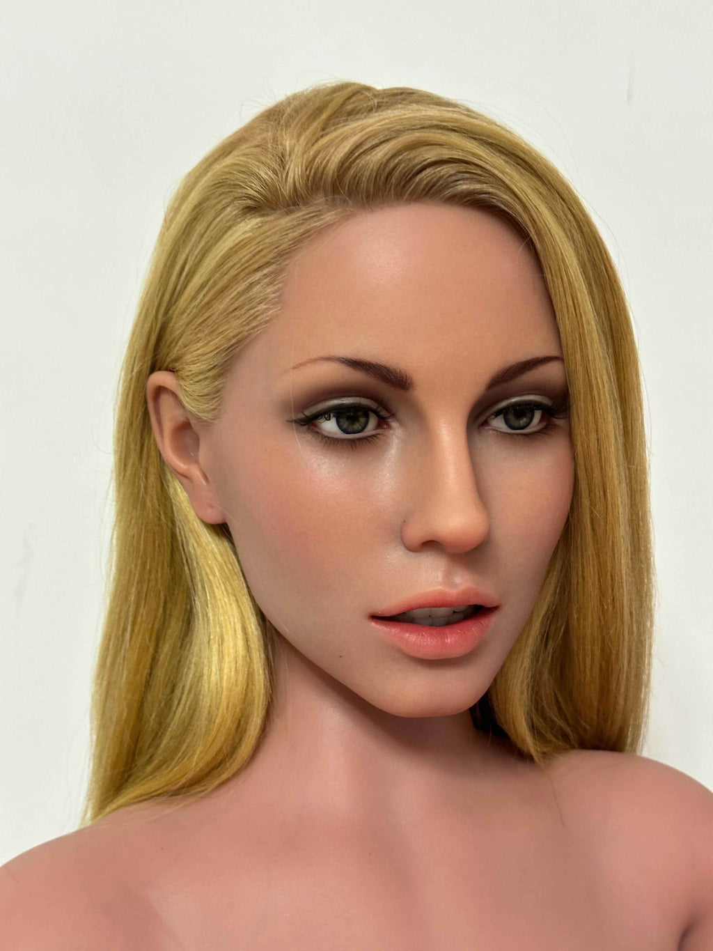 Janett Premium Silicone Head (Movable Jaw + Implanted Hair) + SLE Body Sex Doll - ZELEX® [USA STOCK] - SEX LOVE DOLLS