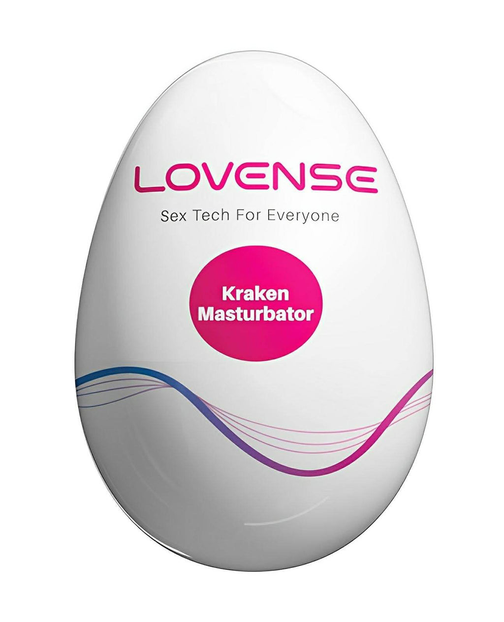 Lovense Kraken Egg - White - SEX LOVE DOLLS