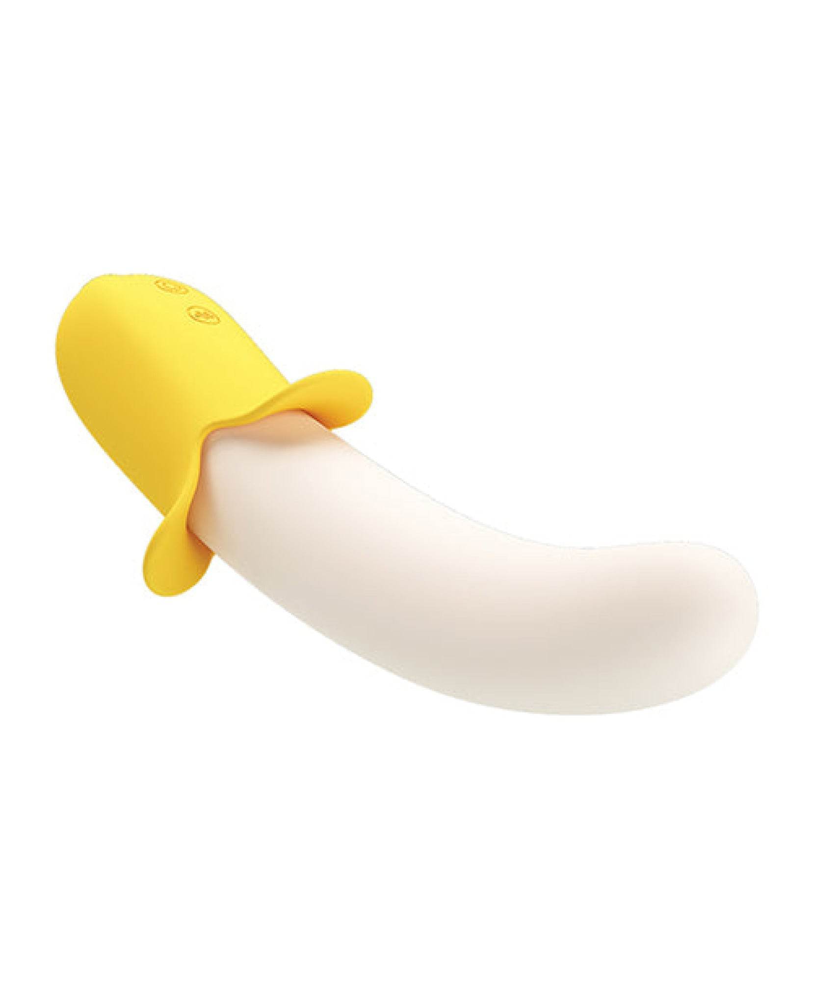 Pretty Love Banana Geek Thrusting Vibrator - Yellow - SEX LOVE DOLLS