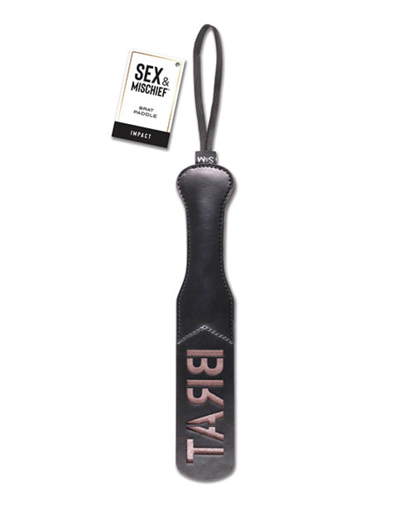 Sex & Mischief Brat Paddle - SEX LOVE DOLLS