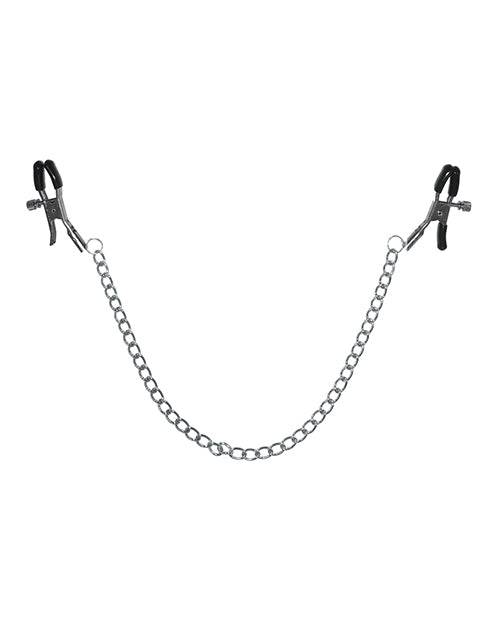 Sex & Mischief Chained Nipple Clamps - SEX LOVE DOLLS