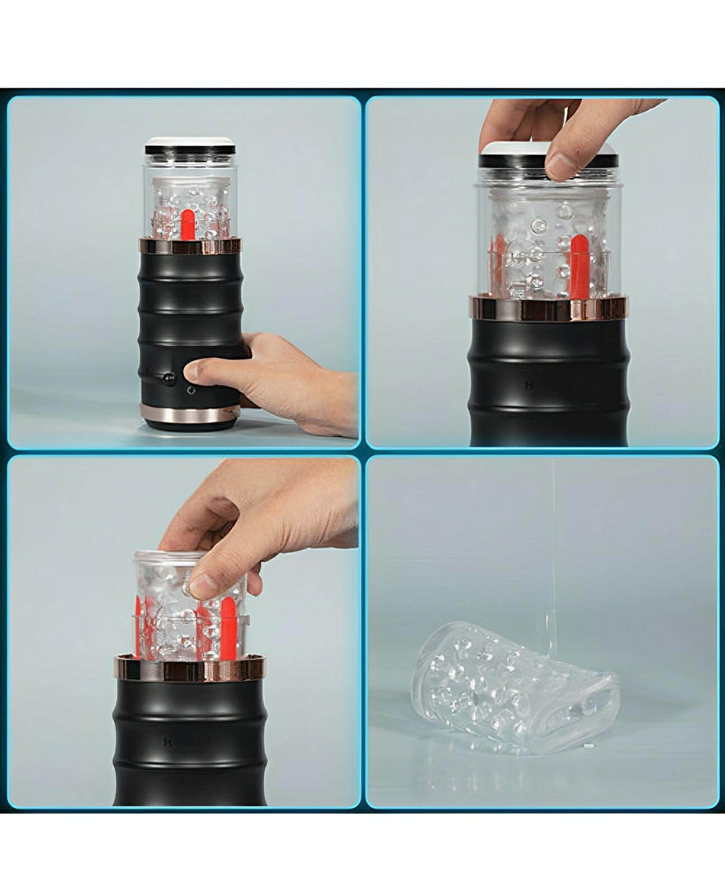 Warrior Auto Thrusting Male Masturbator - SEX LOVE DOLLS