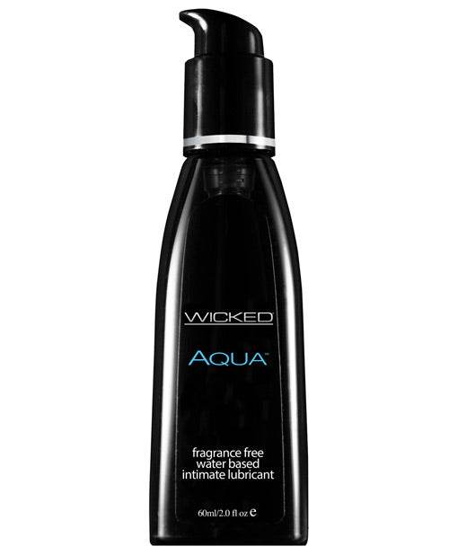 Wicked Sensual Care Aqua Water Based Lubricant - Oz - SEX LOVE DOLLS