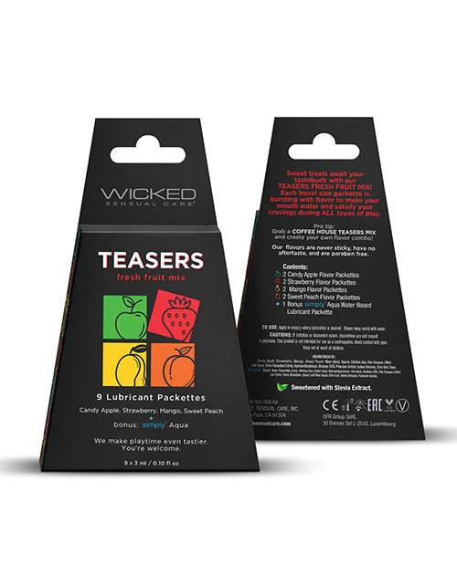 Wicked Sensual Care Teasers Fresh Fruit Mix - SEX LOVE DOLLS