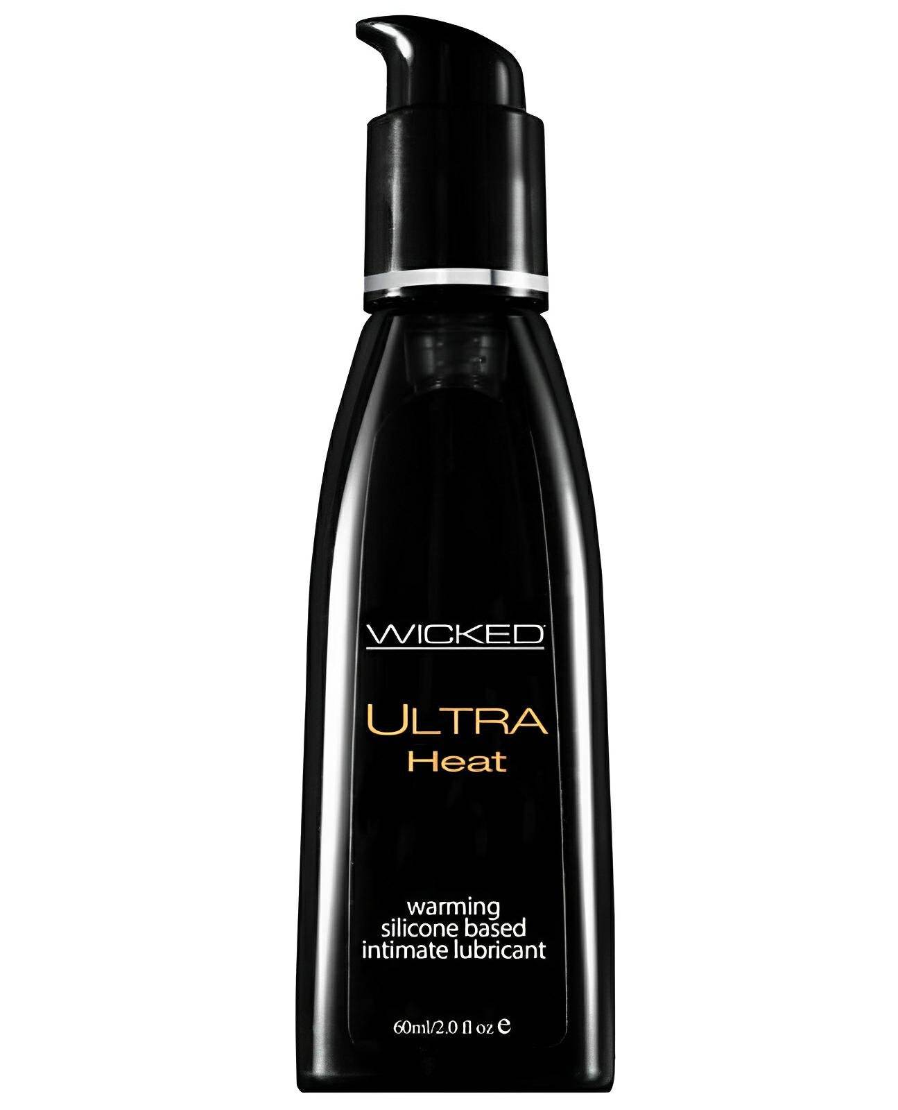 Wicked Sensual Care Ultra Heat Warming Sensation Silicone Based Lubricant - 2 Oz - SEX LOVE DOLLS