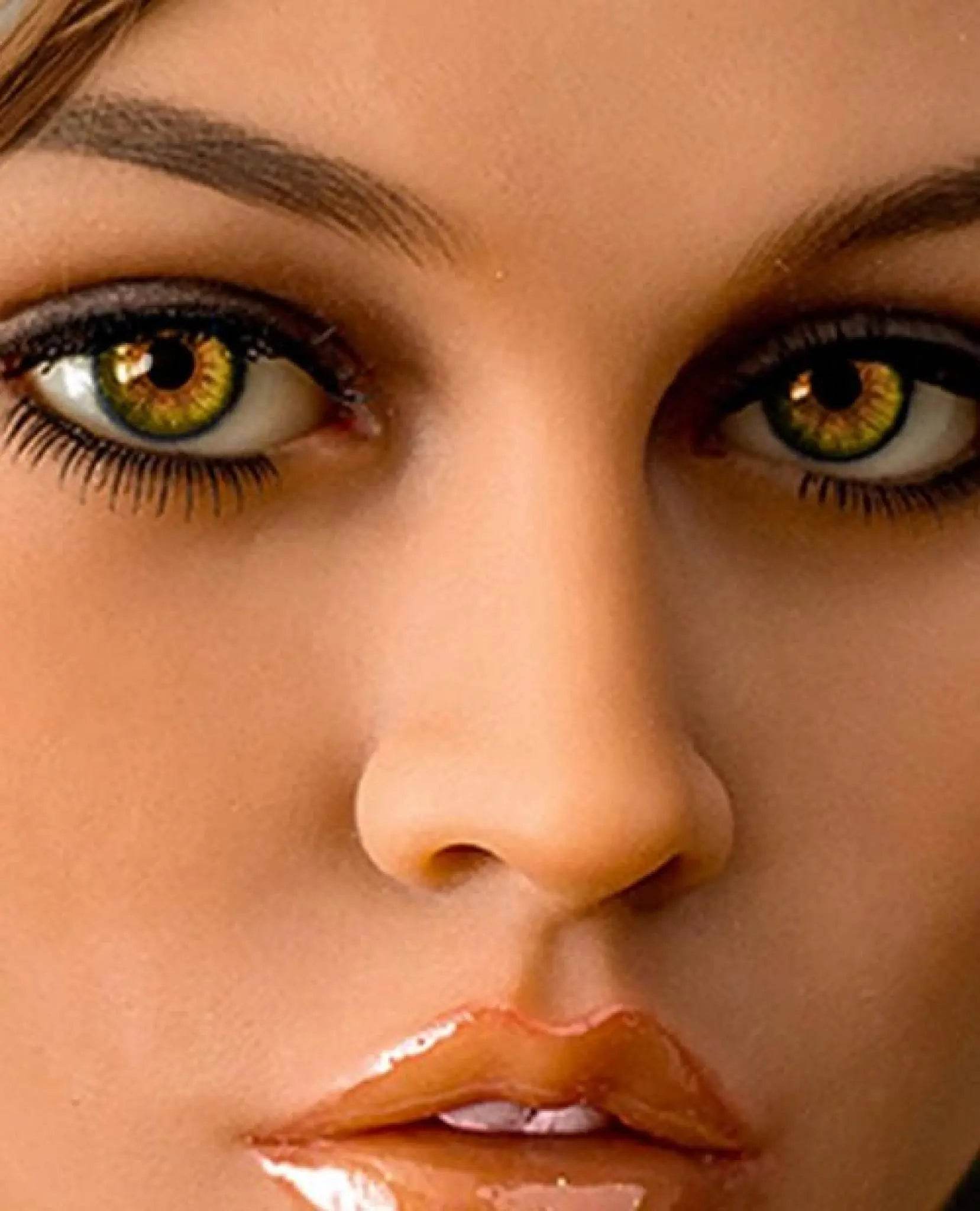 Yellow Replacement Eyes For Sex Dolls - SEX LOVE DOLLS