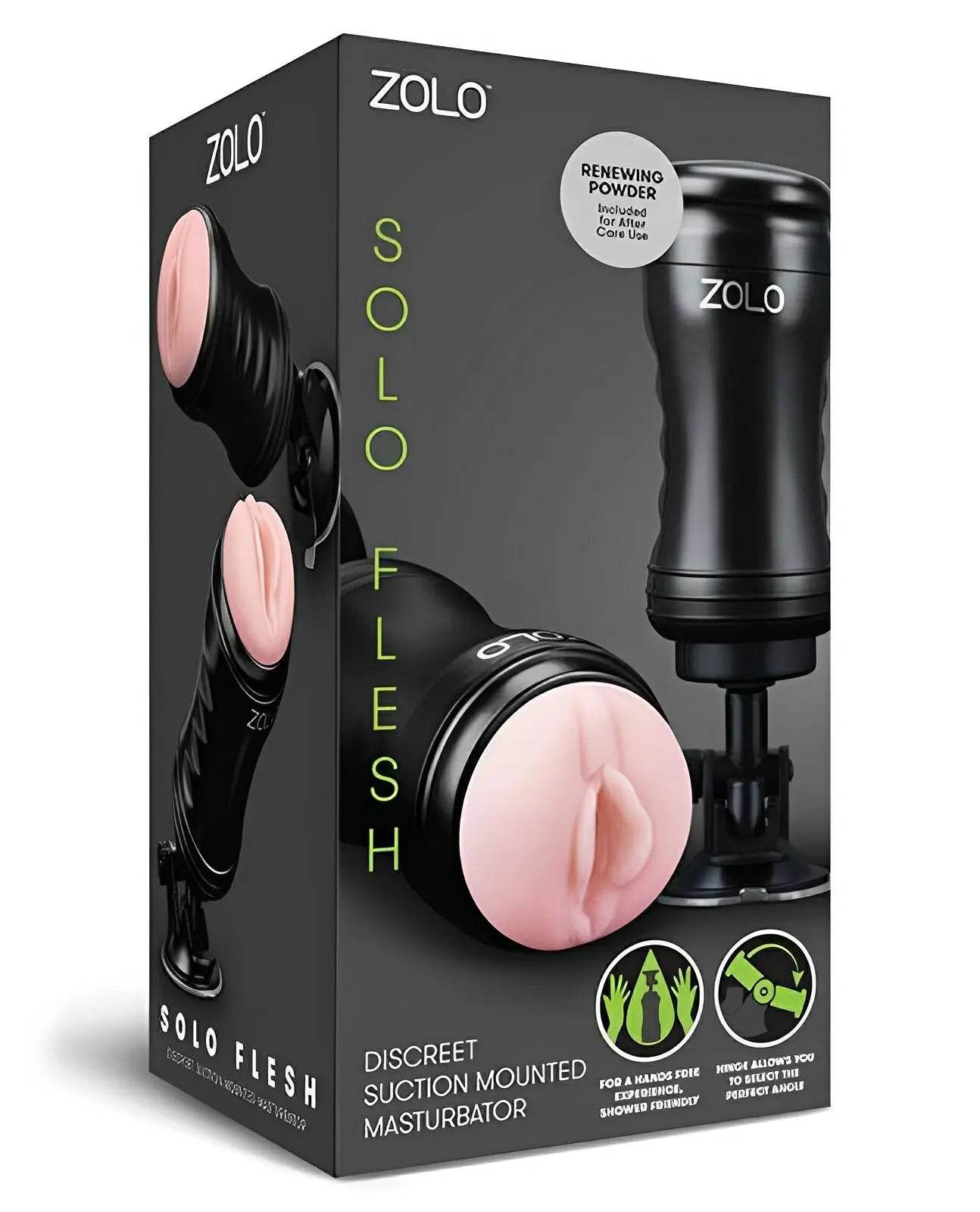 Zolo Solo Flesh Hands Free Masturbator - SEX LOVE DOLLS