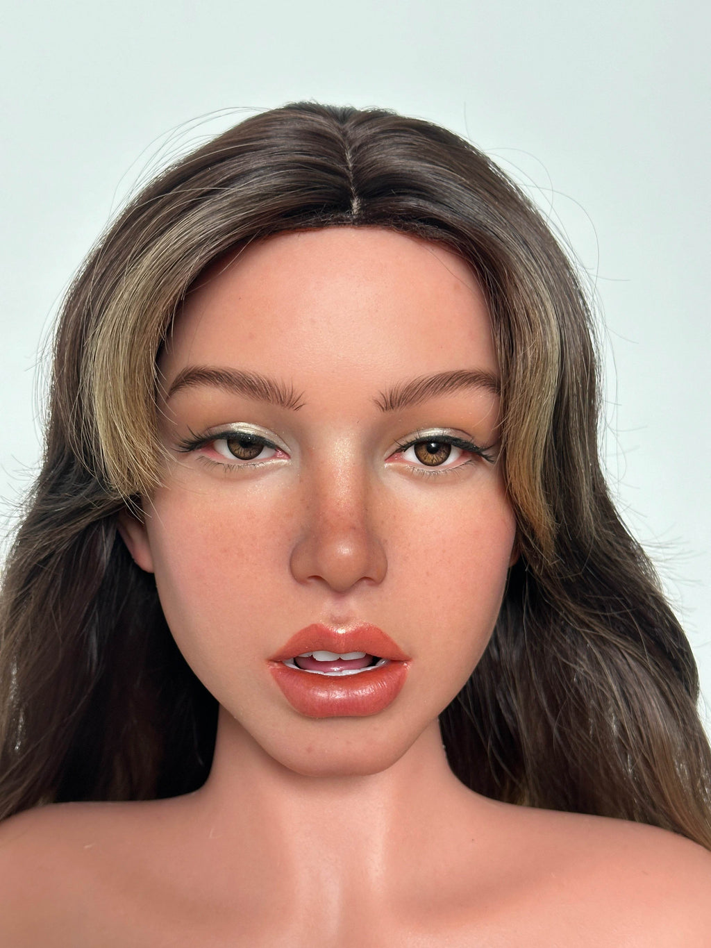 163cm/5ft3 E-cup Realistic Tan Skinny Milf Sex Doll SLE2.0-ZXE219_1[USA STOCK] - SEX LOVE DOLLS