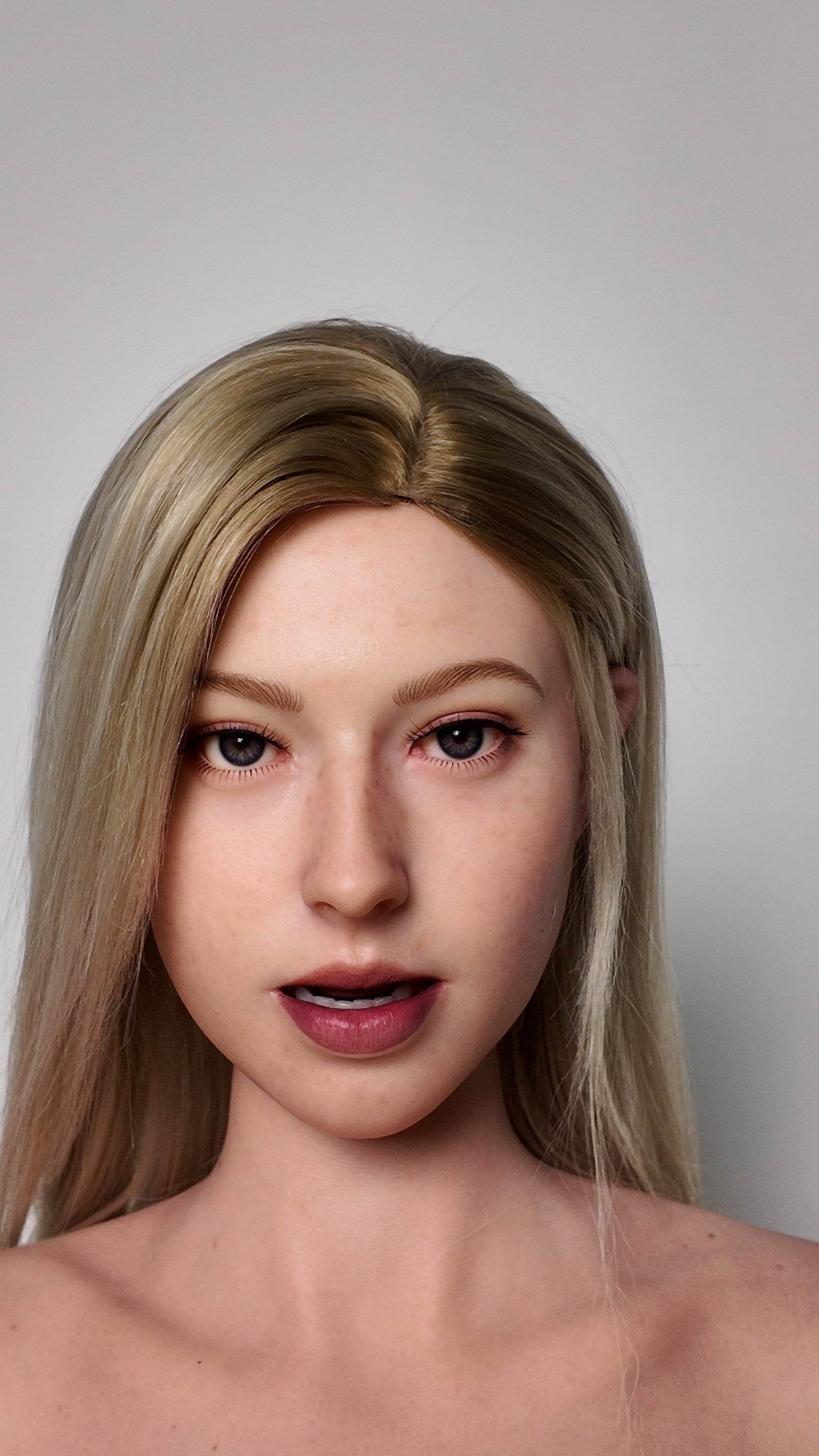 Evelina (Movable Jaws Version) ZG175E-175cm E Cup Fair Skin Sex Doll GE41_1(GE98MJ) - SEX LOVE DOLLS