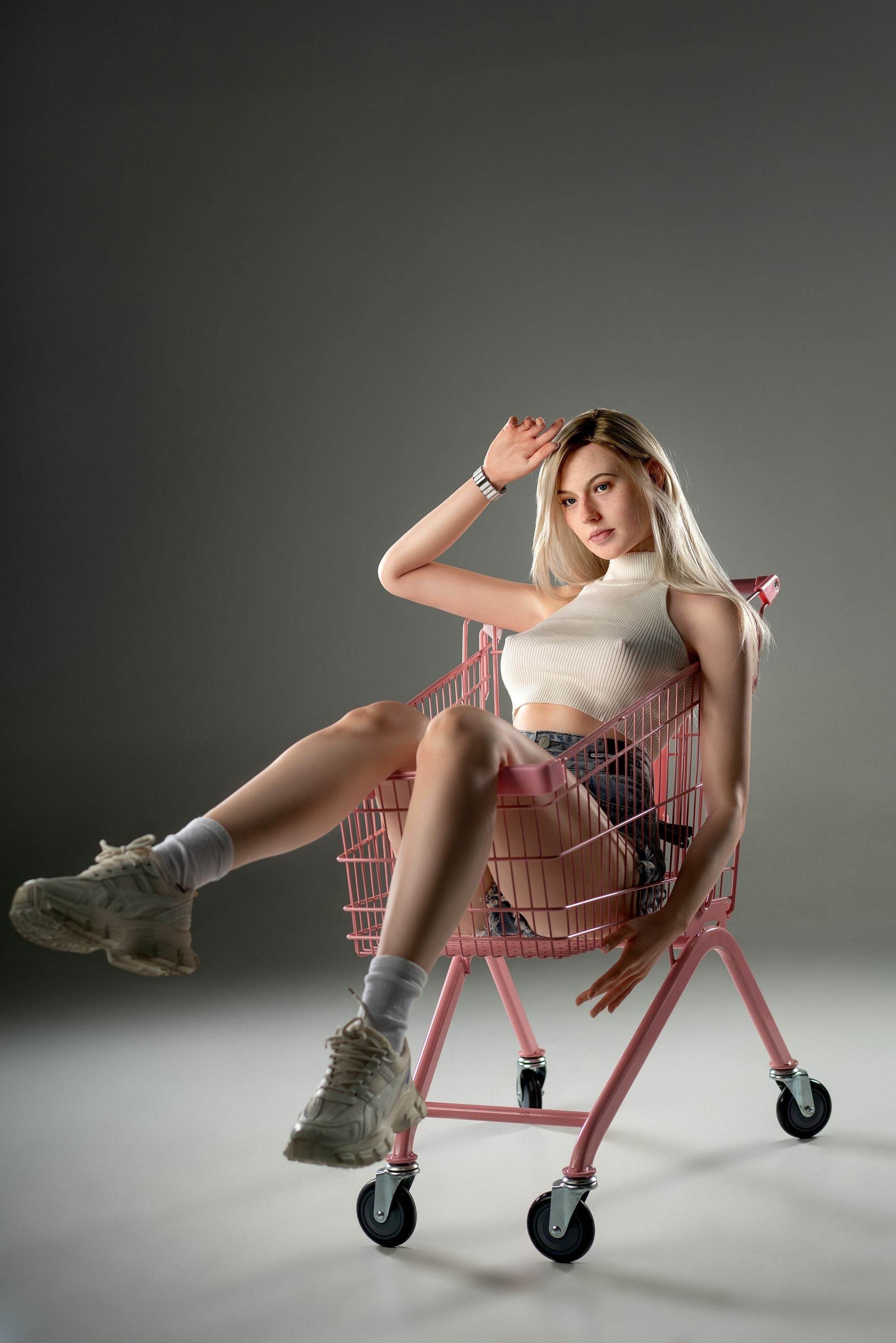 Evelina ZG175E-175cm E Cup Tan Sex Doll GE98-1 - SEX LOVE DOLLS