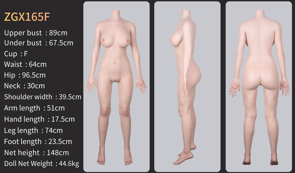 Julia ZGX165F-165cm F Cup Fair Skin Sex Doll GE125-3 - SEX LOVE DOLLS